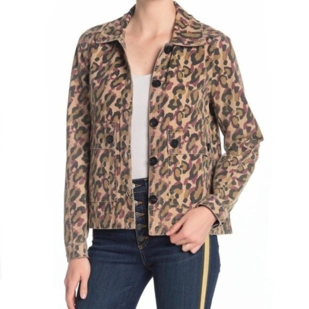 Veronica Beard Leopard Print Jacket - Brown and Black